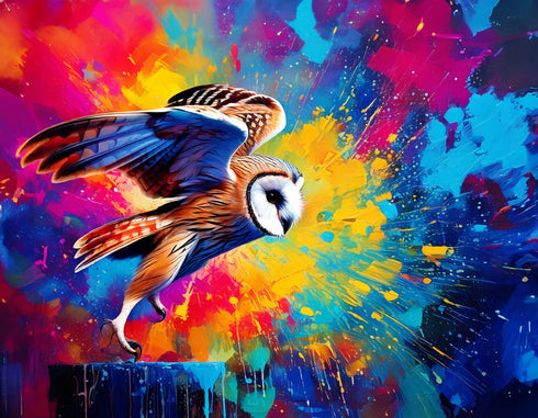 Gabriel Pouncing Art Canvas